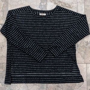 Madewell Black Striped Sweater